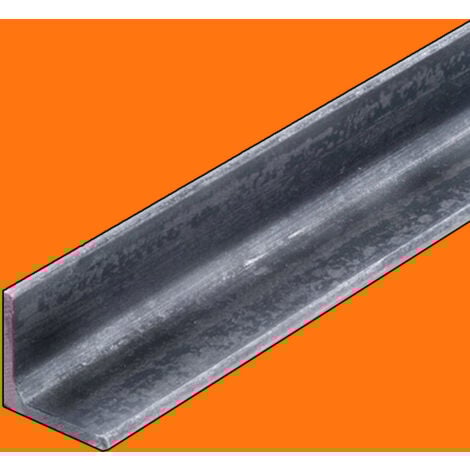 DECO FER FORGE Cornière égale en acier - 30x30mm - Longueur de 1M (100cm).