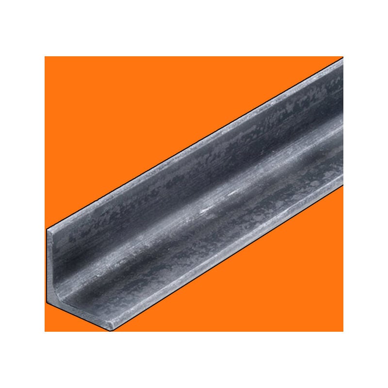 Cornière égale en acier - 50x50mm - Longueur de 2M30 (230cm).