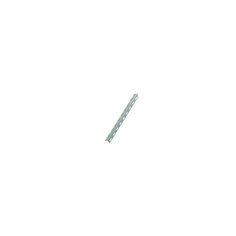 Cornière perforée pour rayonnage C38303 acier - Longueur : 3 m - Epaisseur : 2 mm Bourg Industries