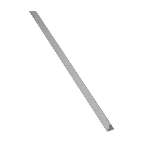 Cornière inégale aluminium satiné - Duval