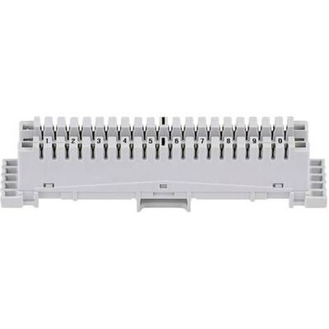 CORNING DE620045695 79101-511 00 LSA-PLUS BAUREIHE 2 ANSCHLUSSLEISTE MIT FARBCODE 10 DOPPEL