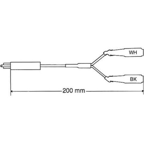 Corning LSA-Plus 2 Prüfschnur 4-pol. Bu. 0, 2m DE620001672