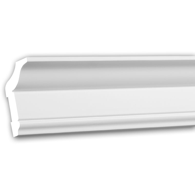 

Profhome Decor - Cornisa 150174 Profhome Moldura decorativa Perfil de estuco estilo Neoclasicismo blanco 2 m