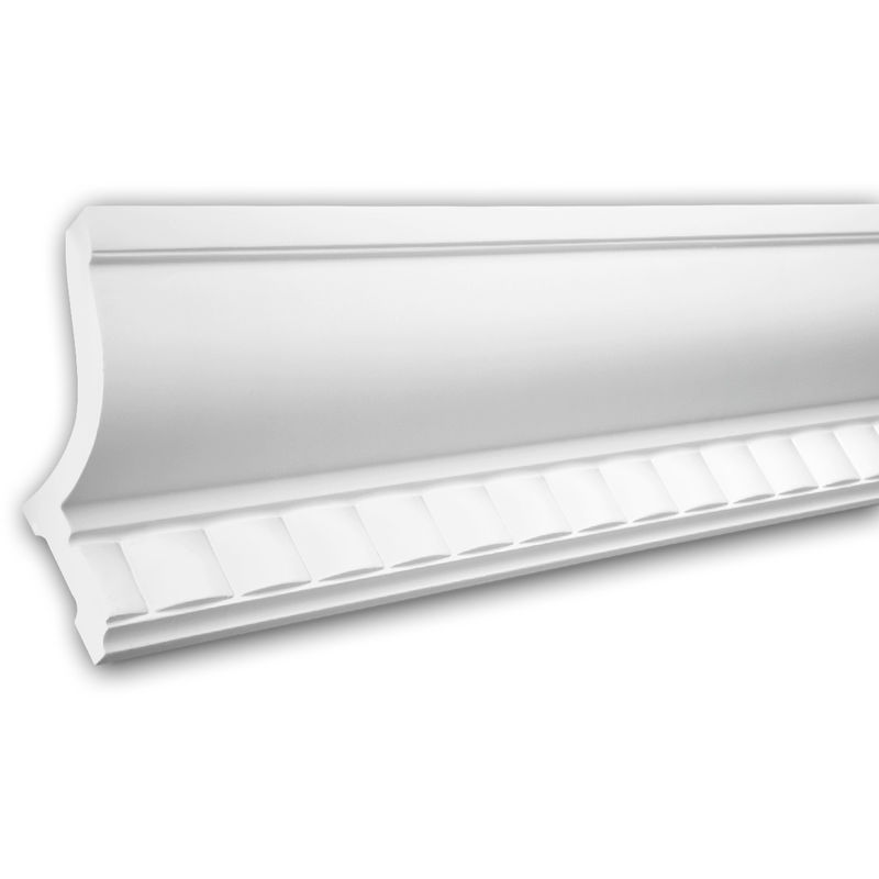 

Cornisa 150210 Profhome Moldura decorativa Luz indirecta Perfil de estuco estilo Neoclasicismo blanco 2 m