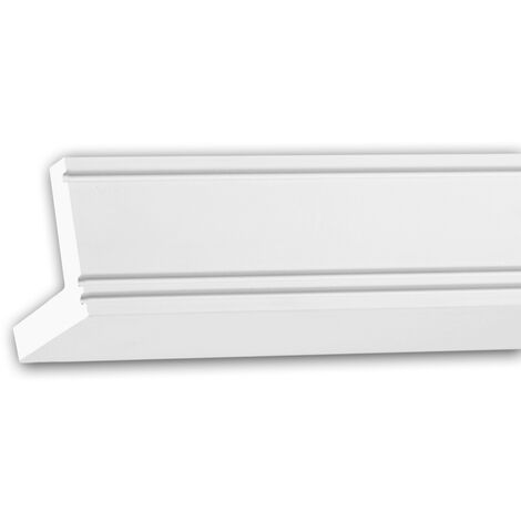 Cornisa Orac Decor C395 MODERN STEPS Moldura para luz indirecta Perfil de  estuco diseño moderno blanco 2 m