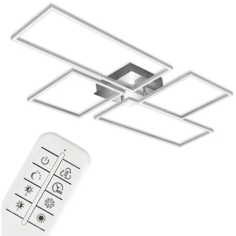 Cornisa LED CCT 110 cm 2x15W 1600lm Cromo