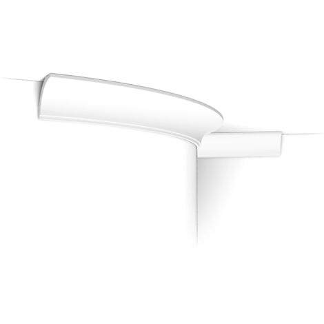 Cornisa Moldura Perfil de estuco flexible Orac Decor CX109F AXXENT Elemento decorativo para pared y techo 2 m