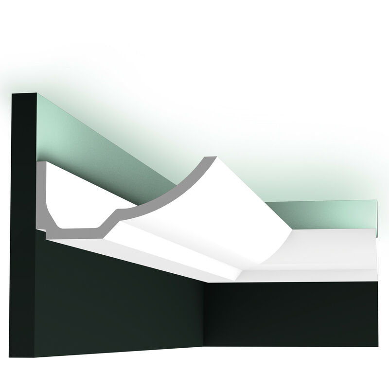

DECOR MOLDURA ILUMINACION 200x7,4x17,3 cm C351 BOAT - Orac