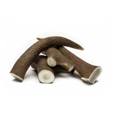 Corno di Cervo Per Cani Osso da Masticare 100% Naturale Taglia M (76-149 G)