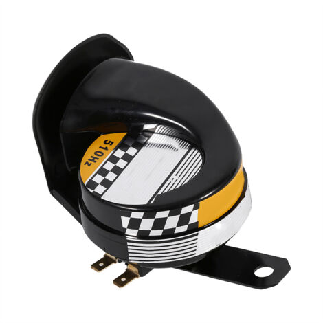 Corno elettronico universale per lumache mini rumoroso per altoparlante vocale per moto 12V 510HZ