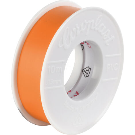 Ruban adhésif isolant PVC 50 mm x 25 m Orange MICHAUD BR406