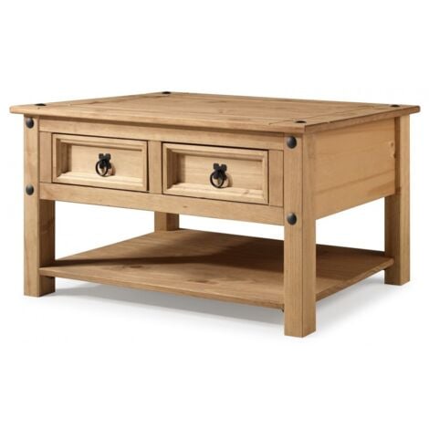 MERCERS FURNITURE Corona 2 Drawer Coffee Table