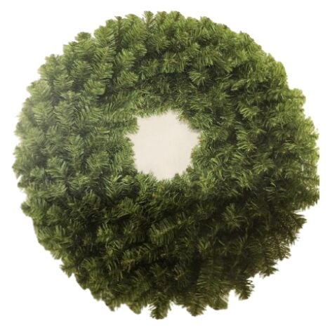 XONE SRL CORONA VERDE Ø45CM ADDOBBI DECORO NATALE FUORIPORTA NATALIZIO