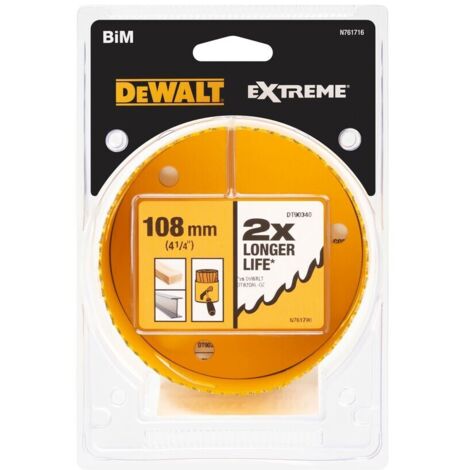 Corona bi-metal 108mm Dewalt DT90340-QZ