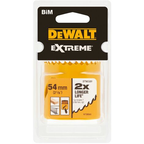 Corona Bi-metal, 54 mm DeWalt DT90320-QZ