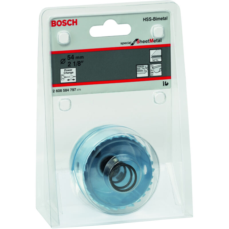 

BOSCH 2608584797 Sierra de corona Sheet Metal 54 mm 2 1/8