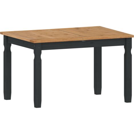 Corona Charcoal Small Extending Dining Table
