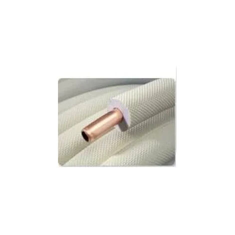 Corona de cobre de 25m 3/8 con aislamiento