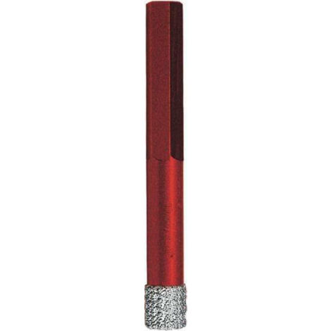 Corona de diamante para azulejos Mussol ECP 6mm6mm