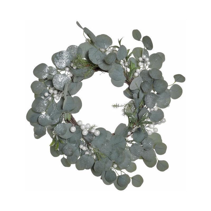 

Corona de Navidad DKD Home Decor PVC (45 x 10 x 45 cm)