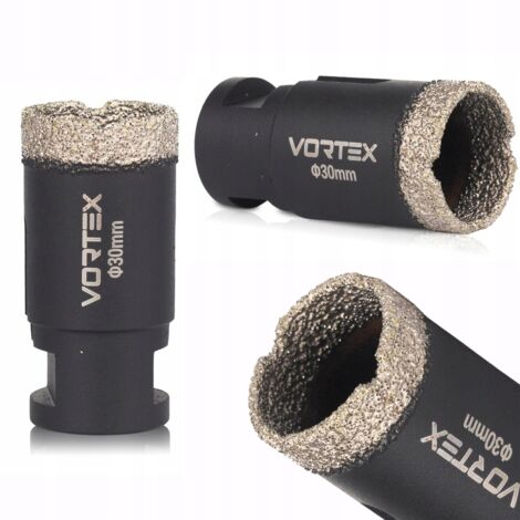 Corona diamantada 30mm Vortex M14 para gres