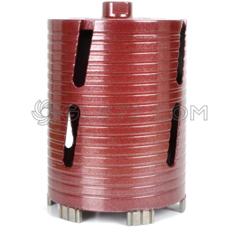 Corona diamantada en segmentos diametro 127 mm MONTOLIT FUTS127 SPIRAL-TURBO