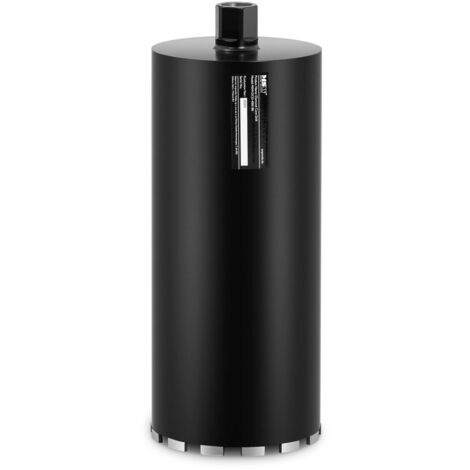Corona Diamantata Per Carotatrice Corona Carotatore Calcestruzzo 180 x 450 mm - Nero