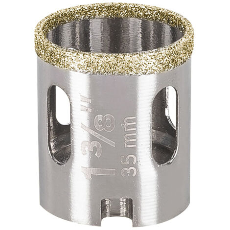 Corona diamante con borde continuo - Ø 38 mm
