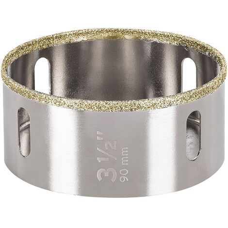 Corona diamante con borde continuo - Ø 89 mm