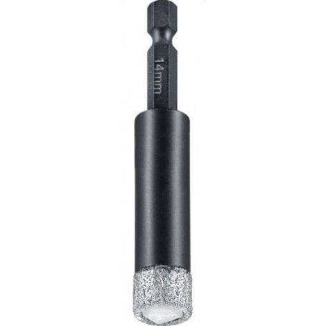 Corona diamante Hex 10mm porcelanico KWB
