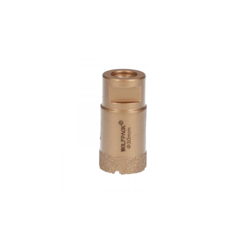 

Corona diamante para amoladora Ø 30 mm. conexión rosca m14. corte seco