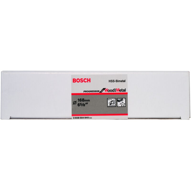 

BOSCH 2608584840 Coronas HSS bimetálicas adaptadores estándar 168 mm 6 5/8