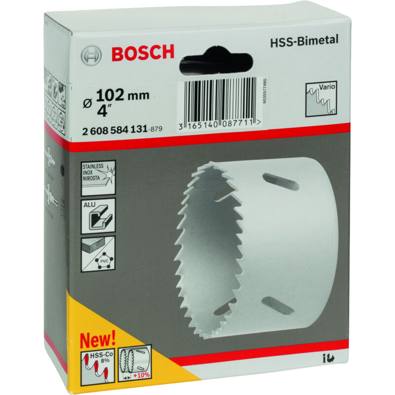 

BOSCH 2608584131 Coronas HSS bimetálicas para adaptadores estándar 102 mm 4