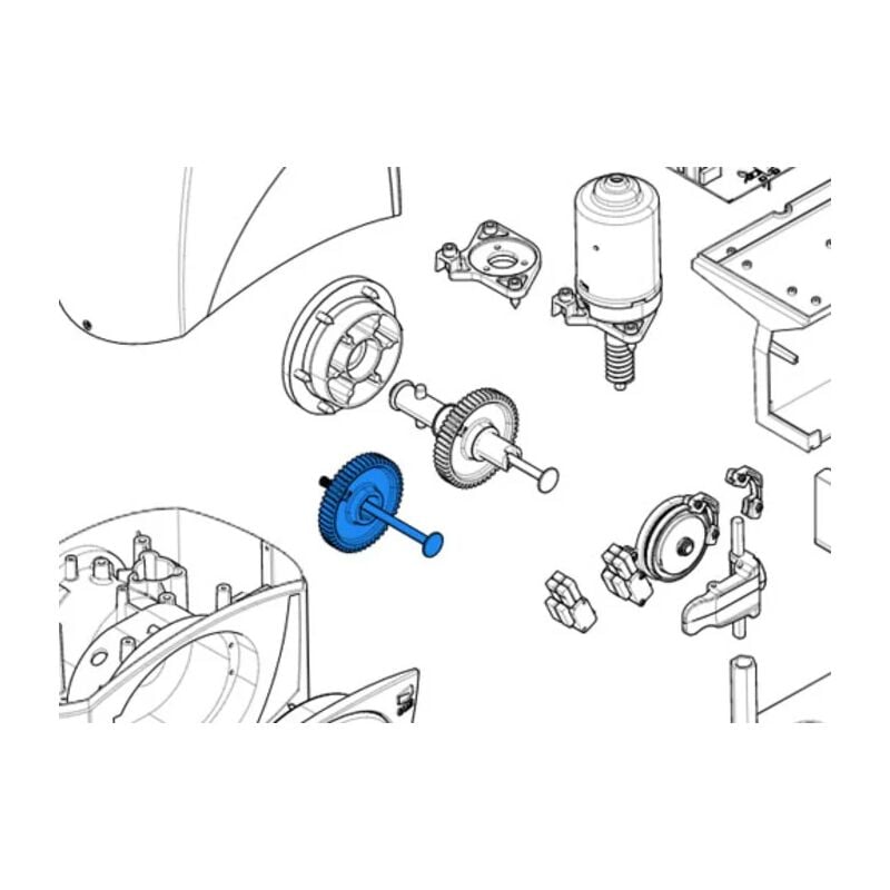 

repuesto corona motorreductor bx 119ribx052 - Came