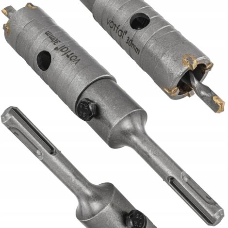 Corona per trapano per cemento e muro con adattatore SDS Plus 30 mm