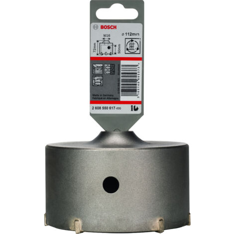 Corona perforadora hueca SDS Plus-9 112 112x50x72 6  BOSCH 2608550617
