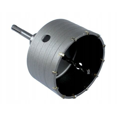 Corona trapanante 125 mm in widia per cemento per incasso SDS Plus