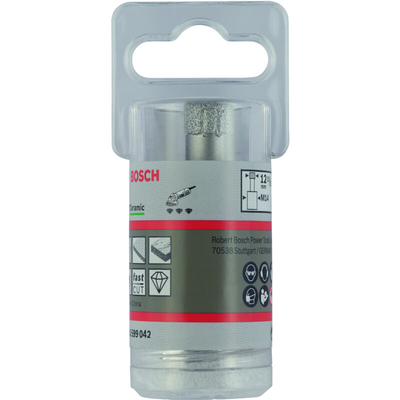 

Bosch Corona diamante DrySpeed: 12mm 2608599042