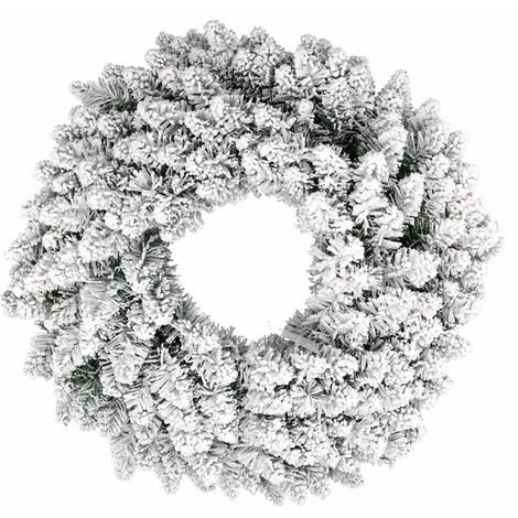 Coroncina monte bonifato innevata cm Ø30