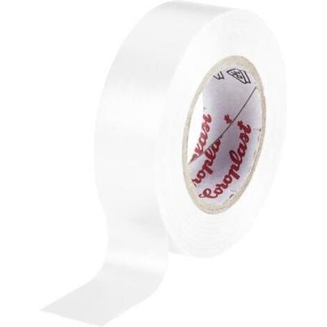 COROPLAST 302 302-10-19WH - NASTRO ISOLANTE, 10 M X 19 MM, COLORE: BIANCO