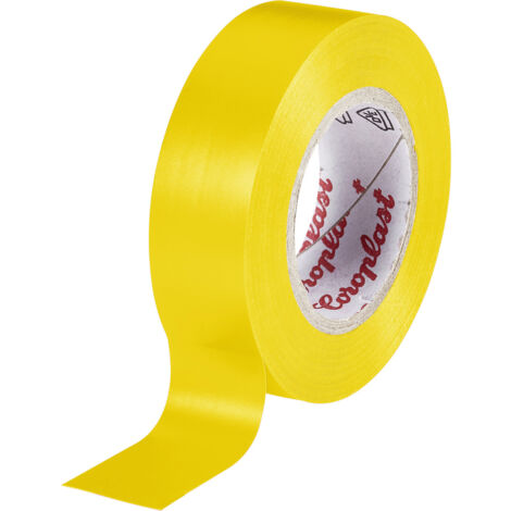 Coroplast 302 302-10-YE Isolierband  Gelb (L x B) 10 m x 15 mm 1 St.