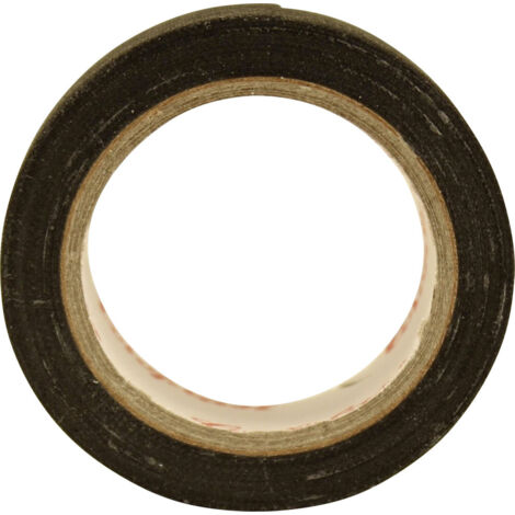COROPLAST Gewebe-Klebeband 0,28x19mm 2,5m schwarz Montageband