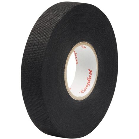 Coroplast Polyestervliesklebeband 8550 19MMx25M schwarz KN400 1,5