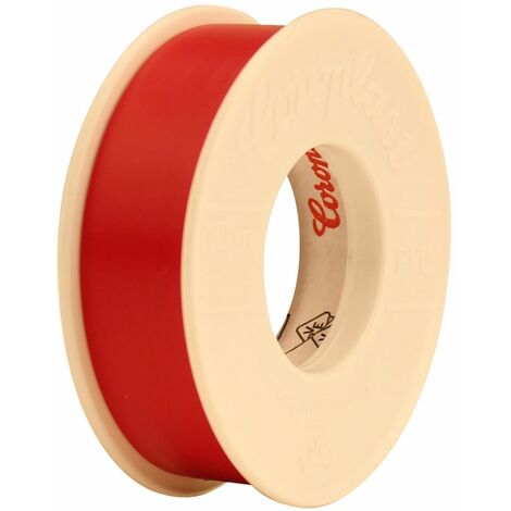 COROPLAST PVC-Isolierband 0,15x15mm 10m rot Isolierband