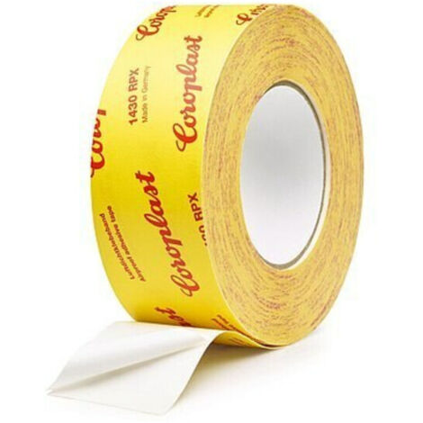 Coroplast Spezialpapierklebeband 1430RPX 60MMx40M weiß KN5