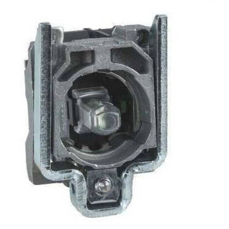 Corpo per pulsante luminoso ø22 - led integrato rosso 1no schneider