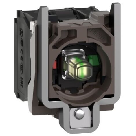 Corpo Per Pulsante Luminoso Ø22 Led Universale 1No+1Nc -24Vac/Dc