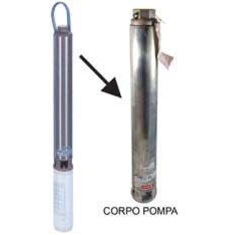 Corpo pompa per elettropompa sommersa da 4 mono e trifase kw 1,10