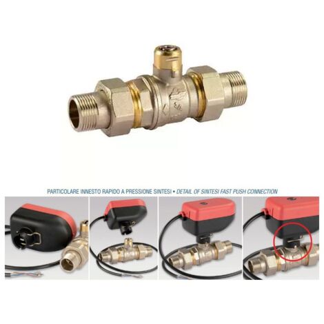 Corpo Valvola Sintesi 2 vie M/M ottone 1" SC2C2A