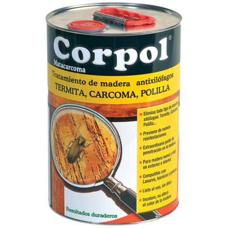 Corpol Insecticida Contra Carcoma, Termita, Polilla - 750 ml